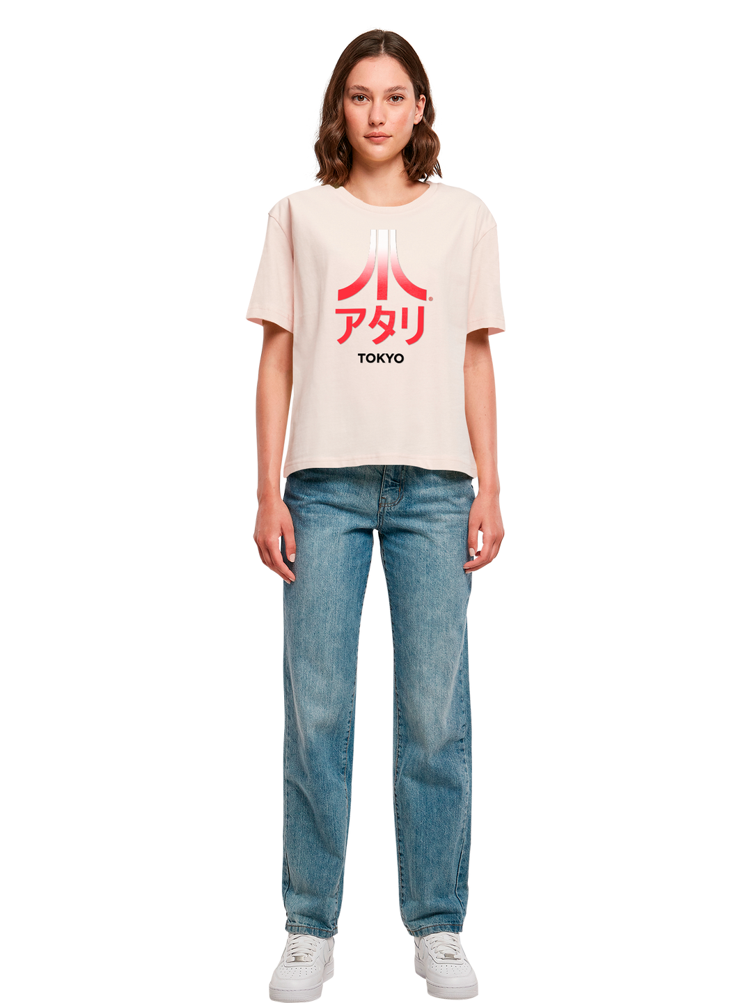 Atari Tokyo Retro Arcade Games with Ladies Everyday Tee