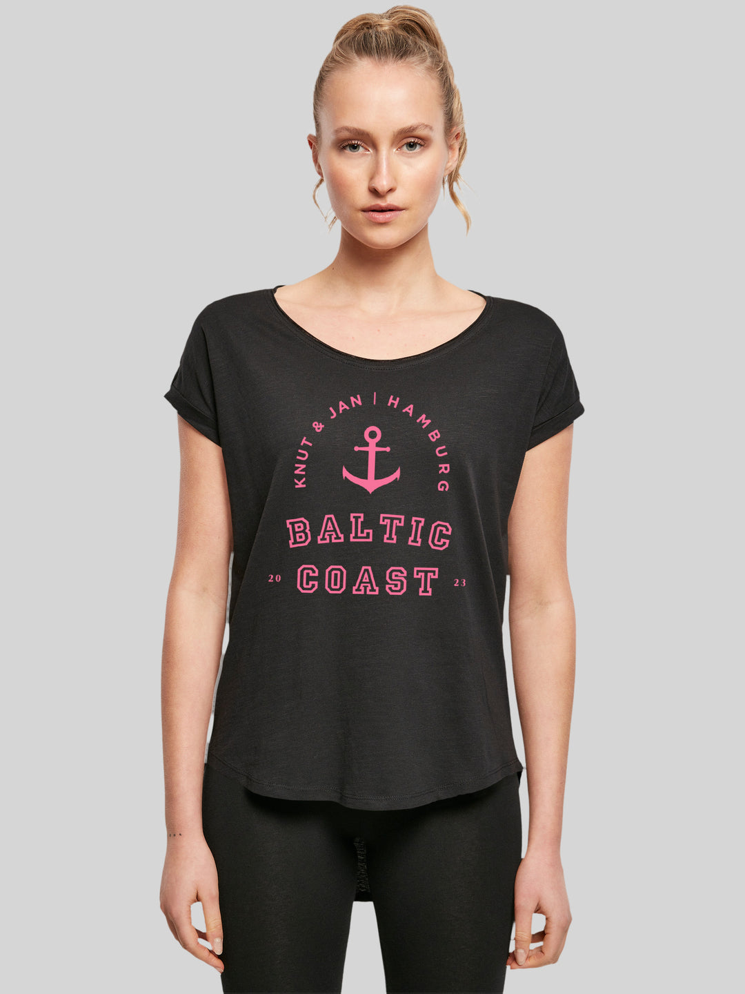 YVA | Damen T-Shirt Lang Baltic Coast Farbe