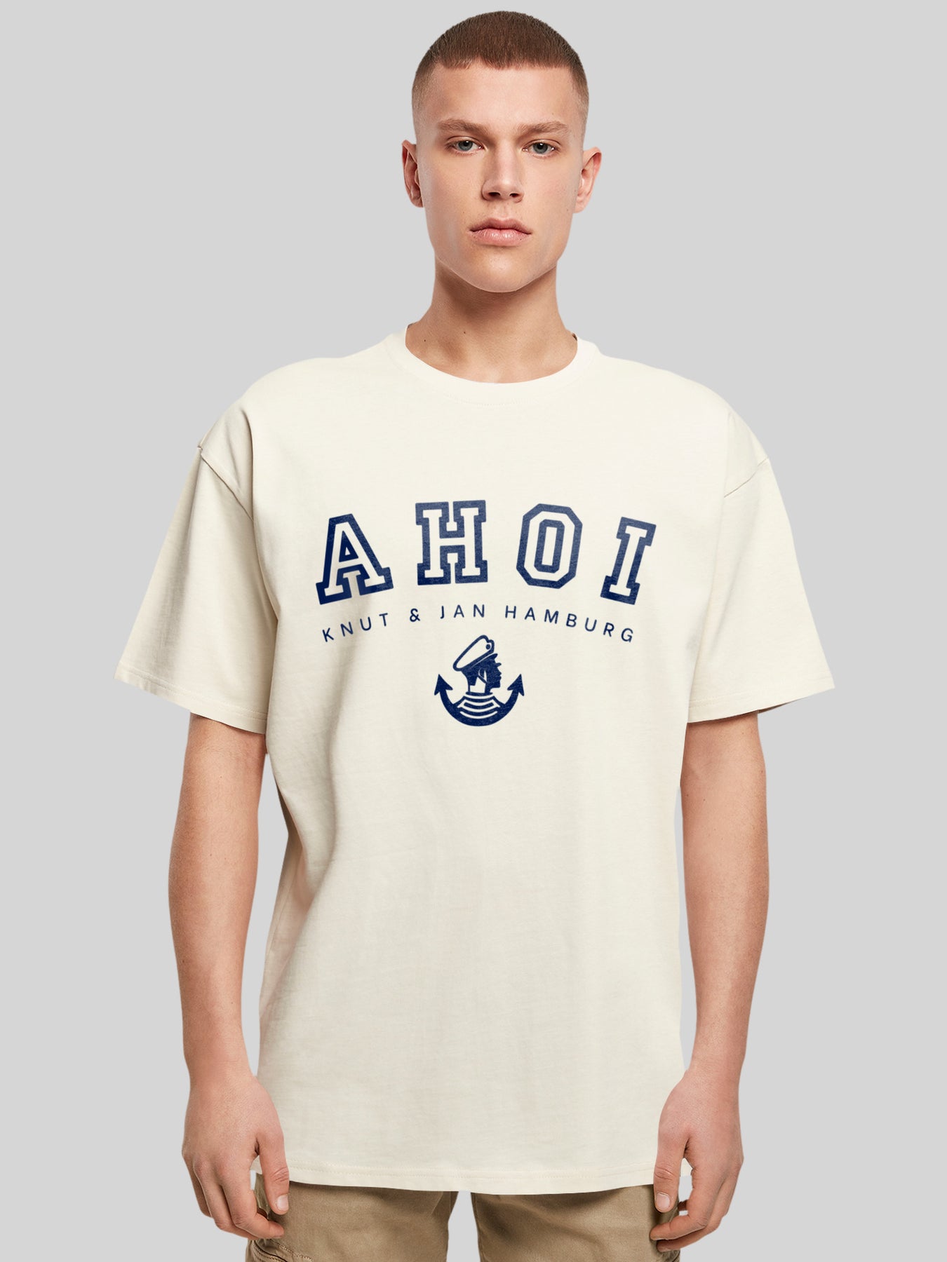 KNUT | Ahoi Oversize – F4NT4STIC Herren T-Shirt