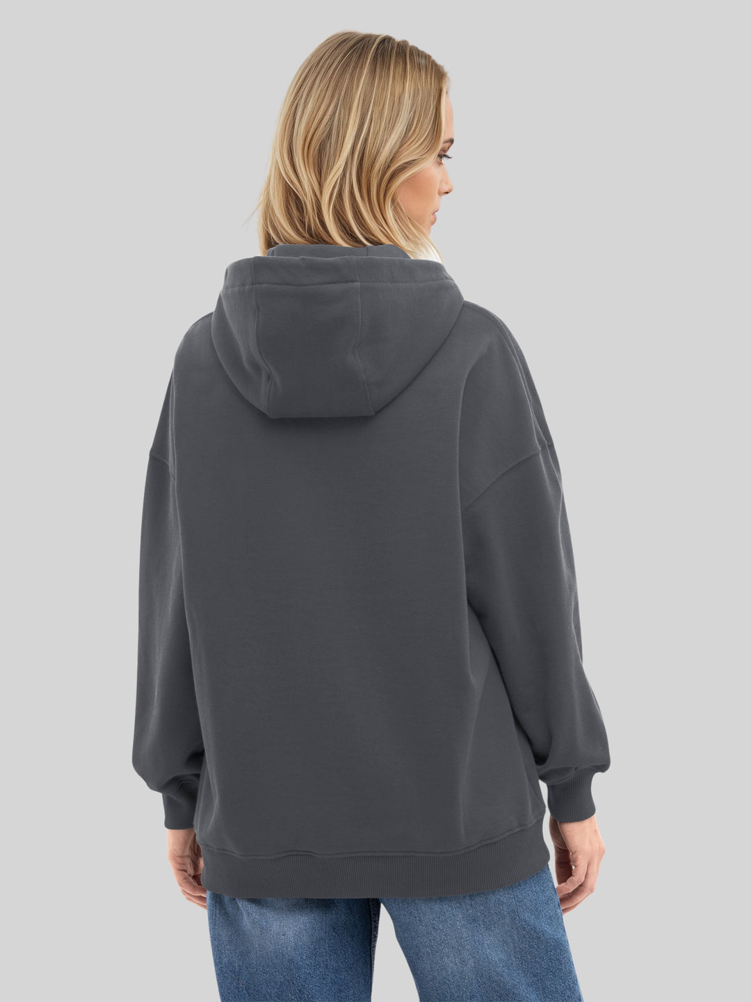 ACDC Jagged Logo Womens Oversized Hoodie