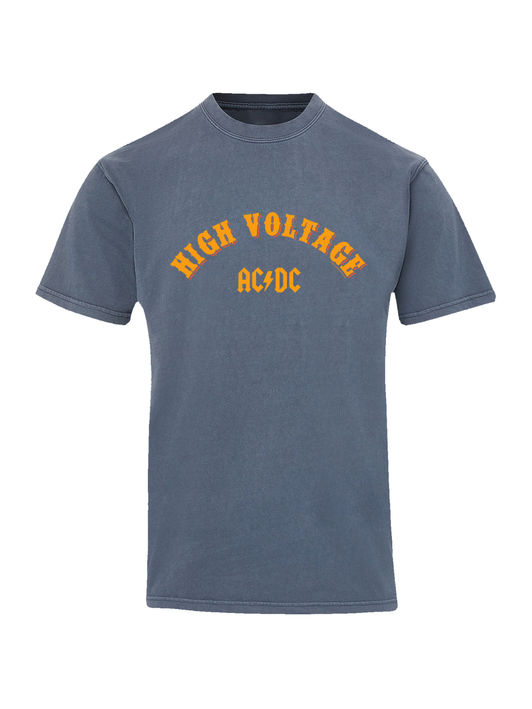 AC/DC High Voltage Collegiate with Coastal Color Tee