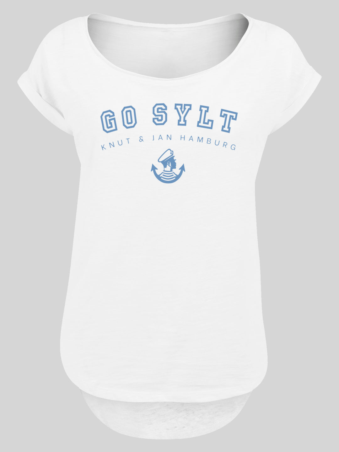 YVA | Damen T-Shirt Lang Go Sylt