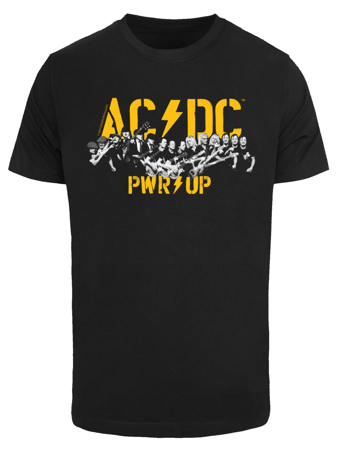 ACDC PWRUP Portrait Motion with T-Shirt Round Neck