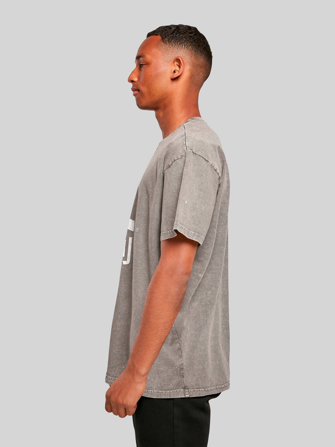 Atari Beijing white Retro Arcade Games with Acid Washed Heavy Oversize Tee