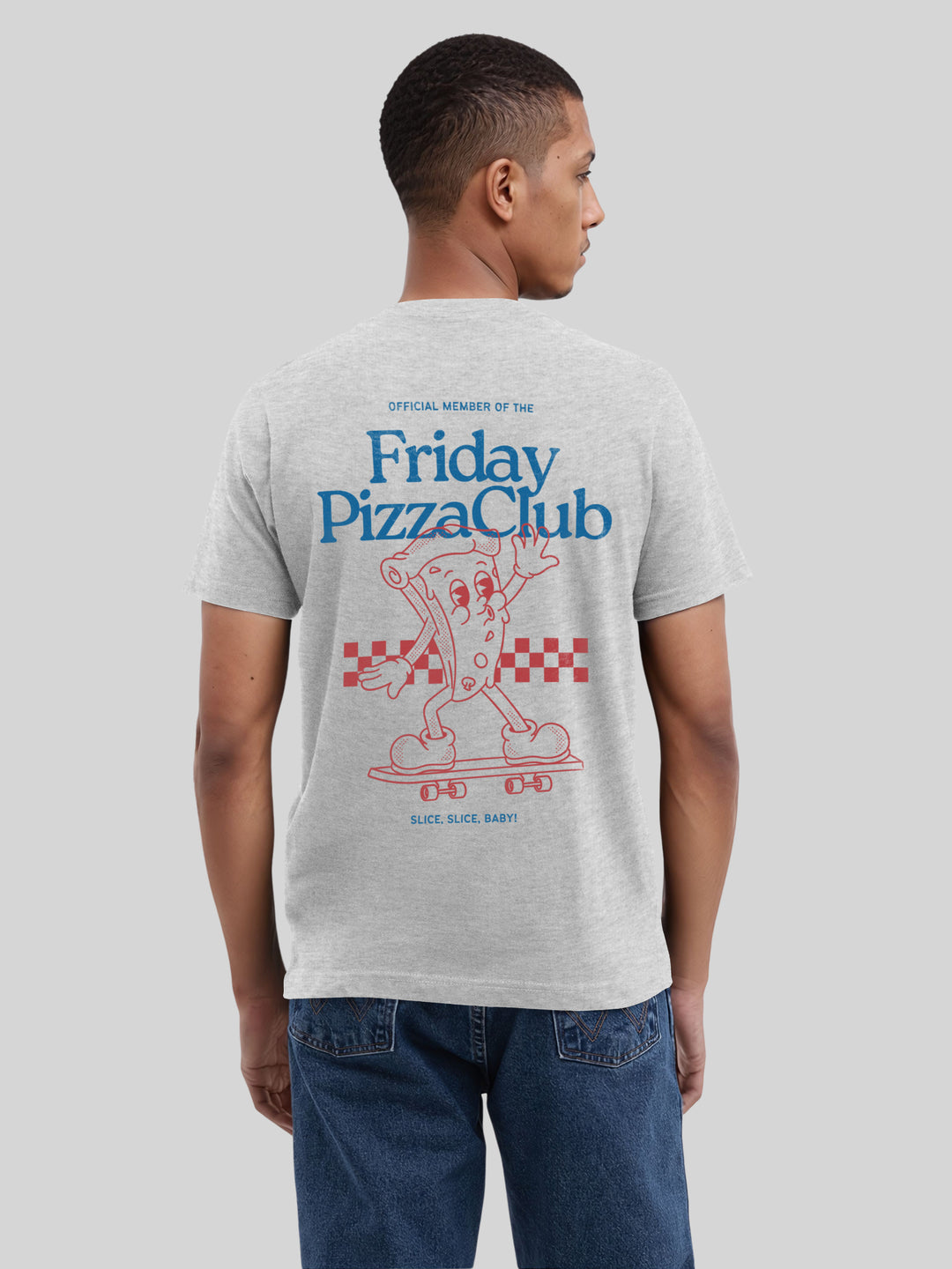 Friday Pizza Club Mens T-Shirt