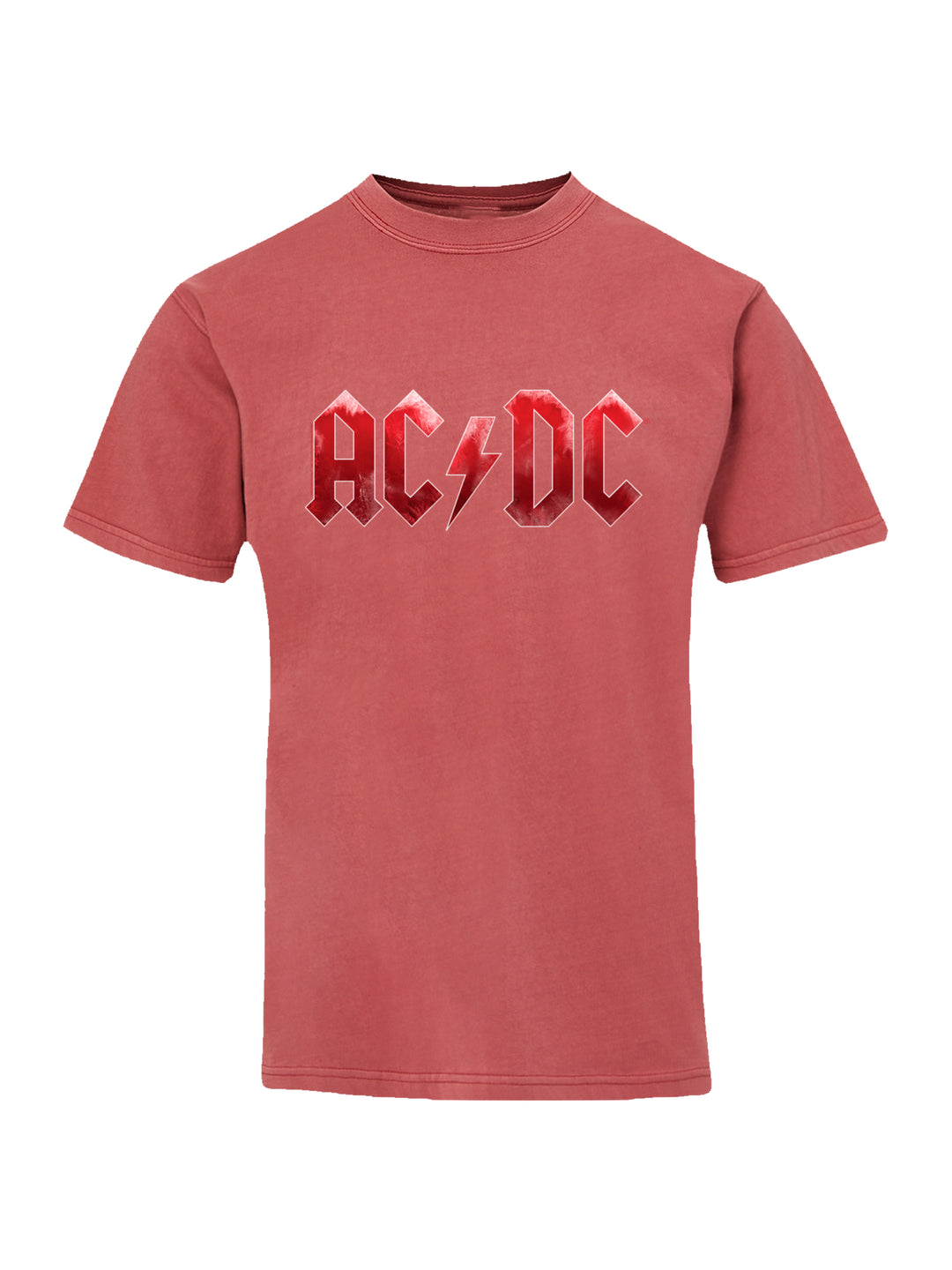 AC/DC Red Ice Logo with Coastal Color Tee