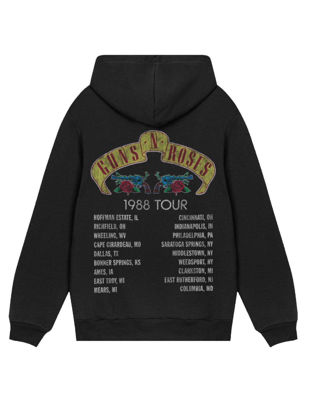 Guns N' Roses 1988 Tour | Mens Regular Hoodie