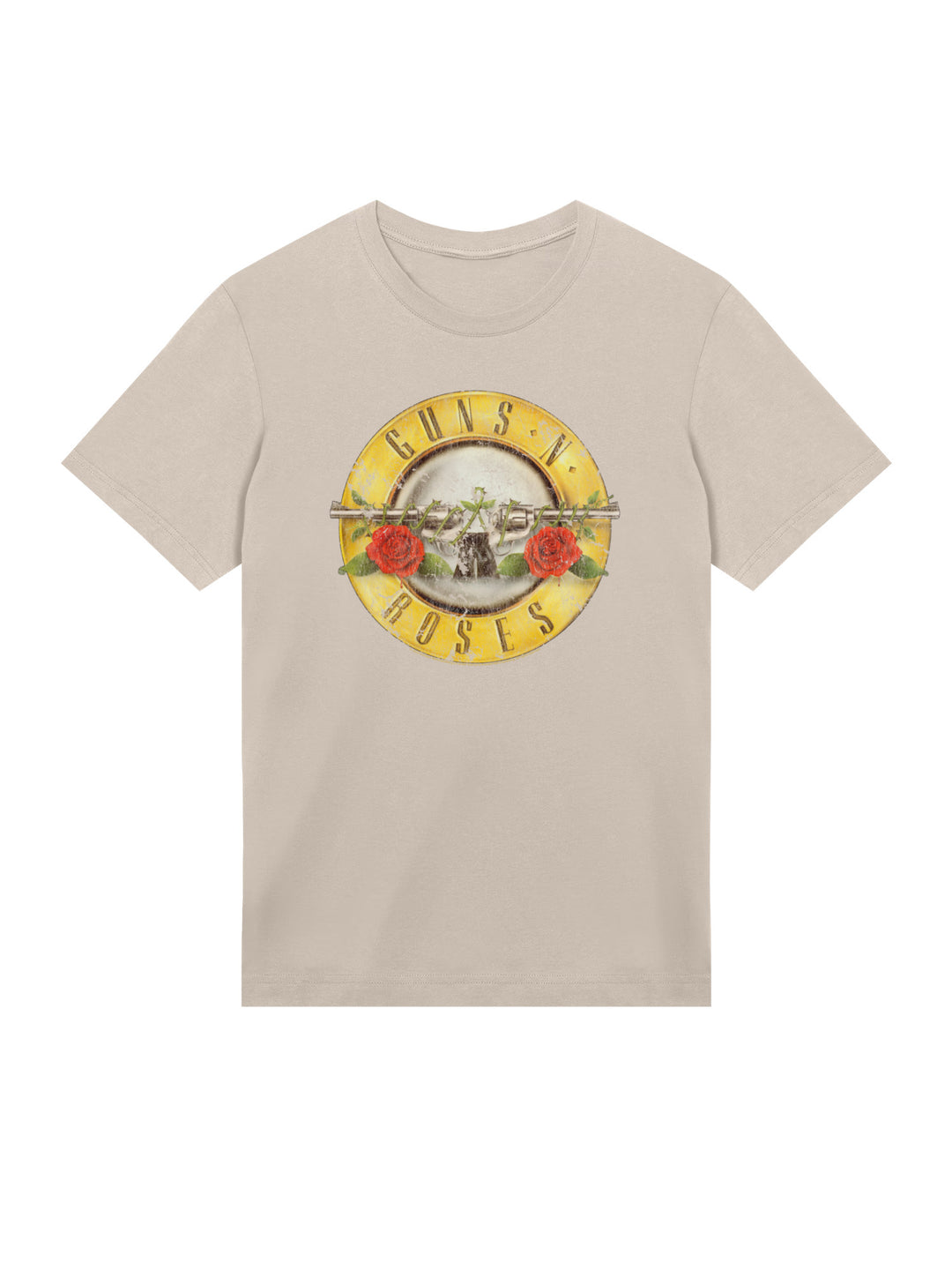 Guns 'n' Roses Vintage Bullet Logo with True Blanks | Mens Regular