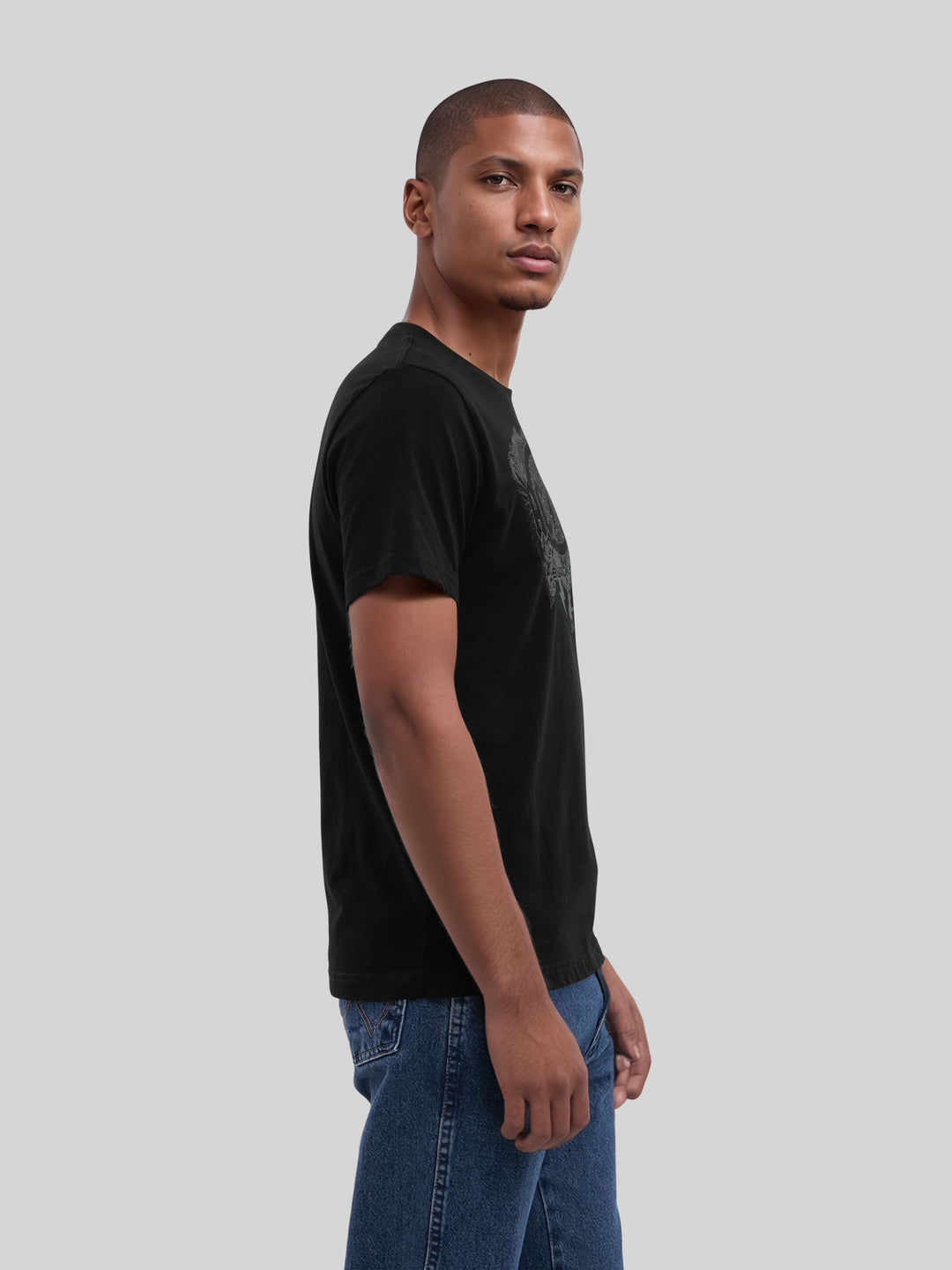 ACDC Black Ice with True Blanks | Mens Regular Tee