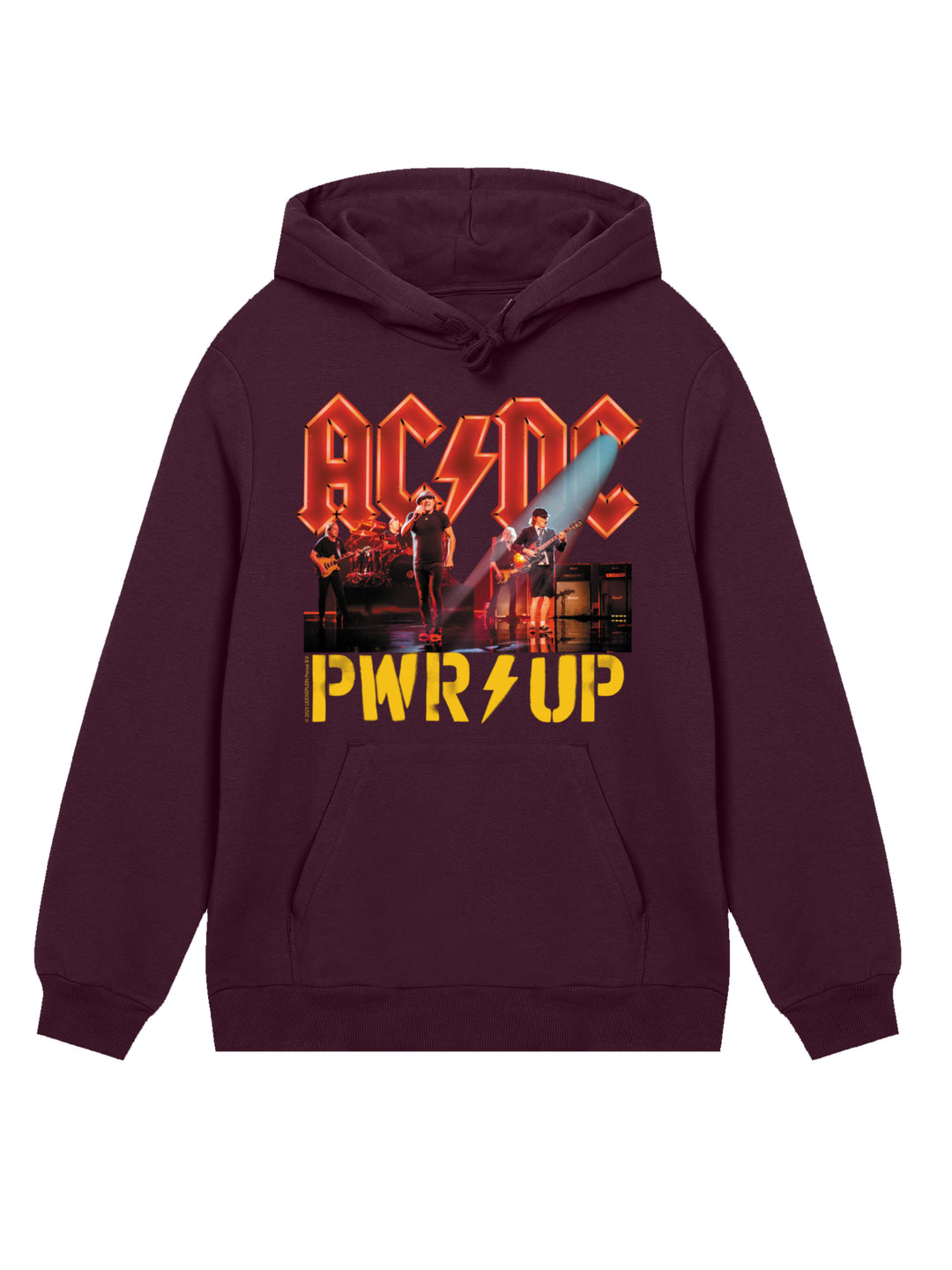 ACDC PWRUP Stage Lights with True Blanks | Mens Regular Hoodie
