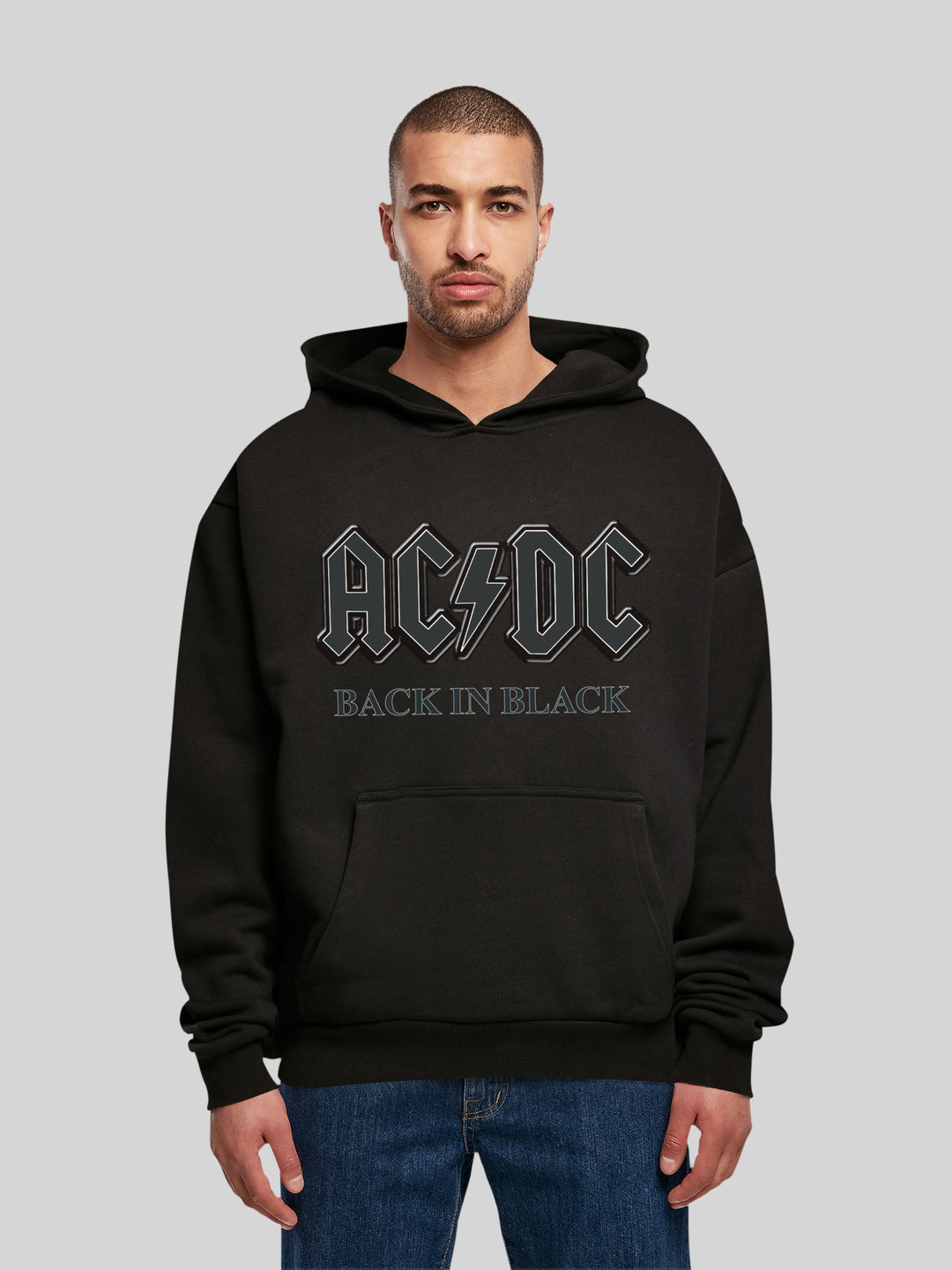 AC/DC Back in Black Ultra Heavy Hoodie - Unleash Your Inner Rockstar