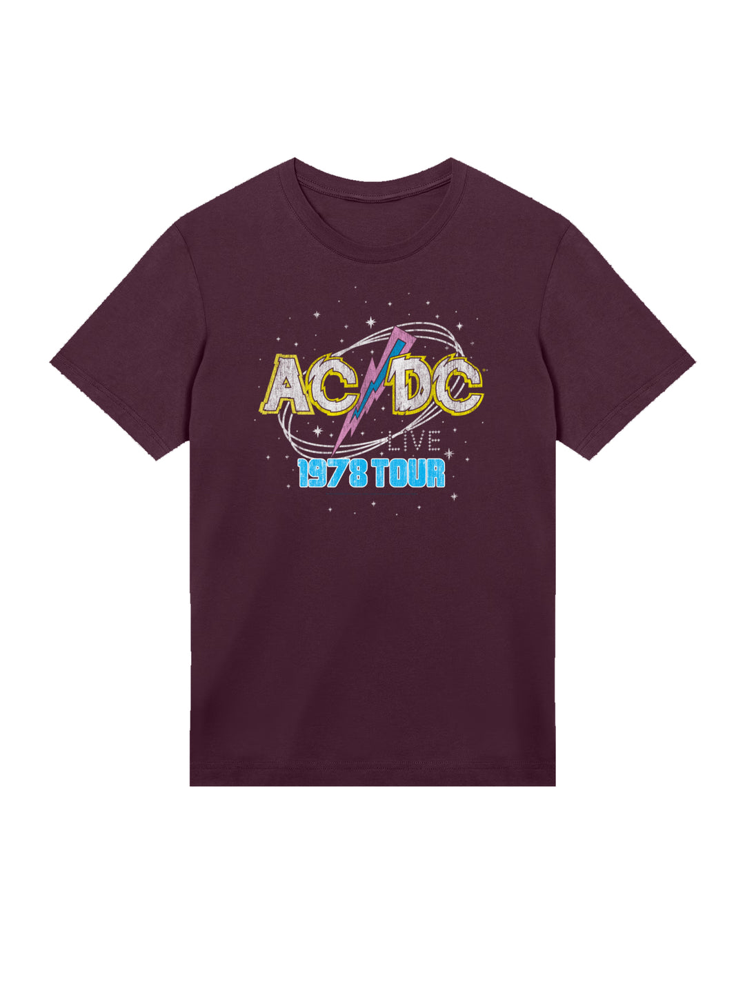 ACDC 1981 Live Tour with True Blanks | Mens Regular Tee