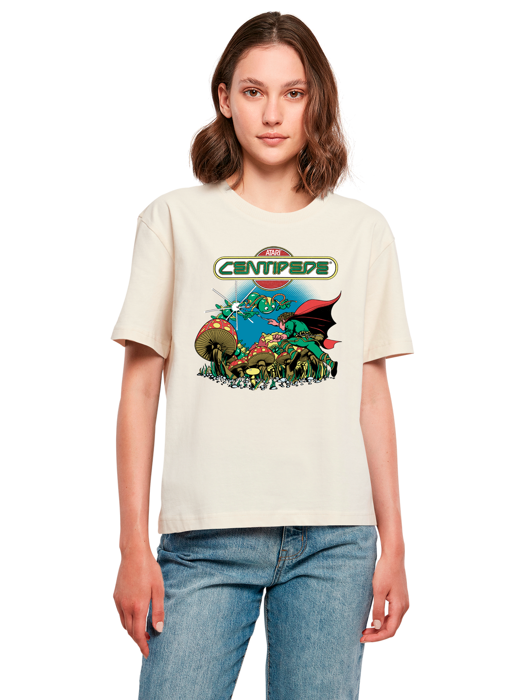 Centipede Atari Retro Gaming with Ladies Everyday Tee