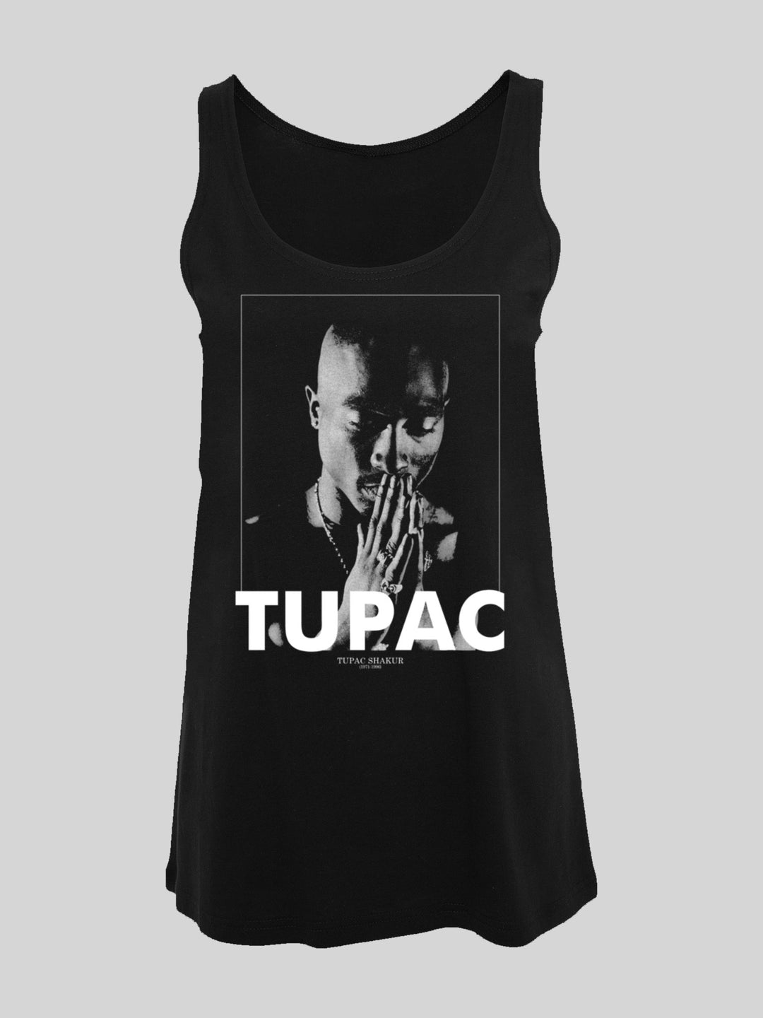 Tupac Shakur Praying with Ladies Tanktop