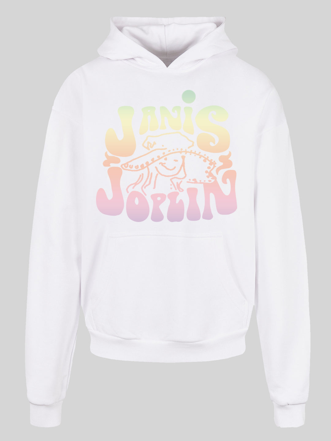 Janis Joplin Pastel Logo + with Ultra Heavy Hoody