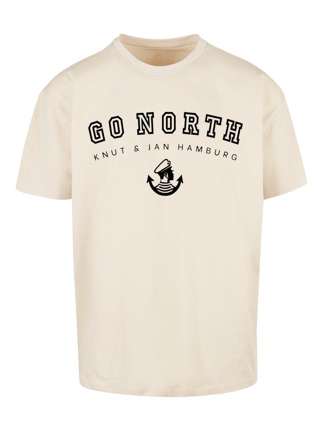 KNUT | Oversize T-Shirt Herren Go North