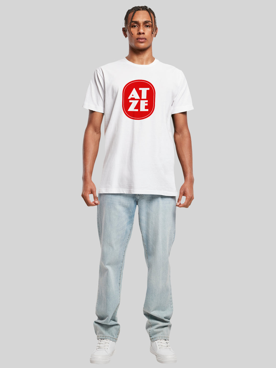 Logo Atze Logo with T-Shirt Round Neck