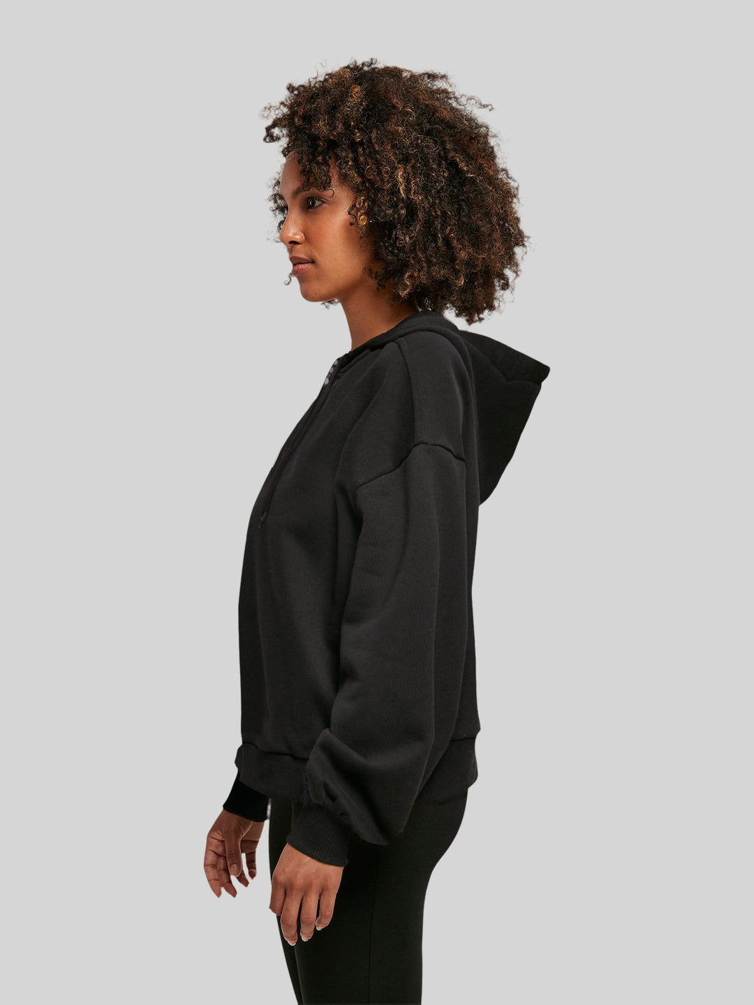 North Anchor with Ladies Organic Oversized Hoody