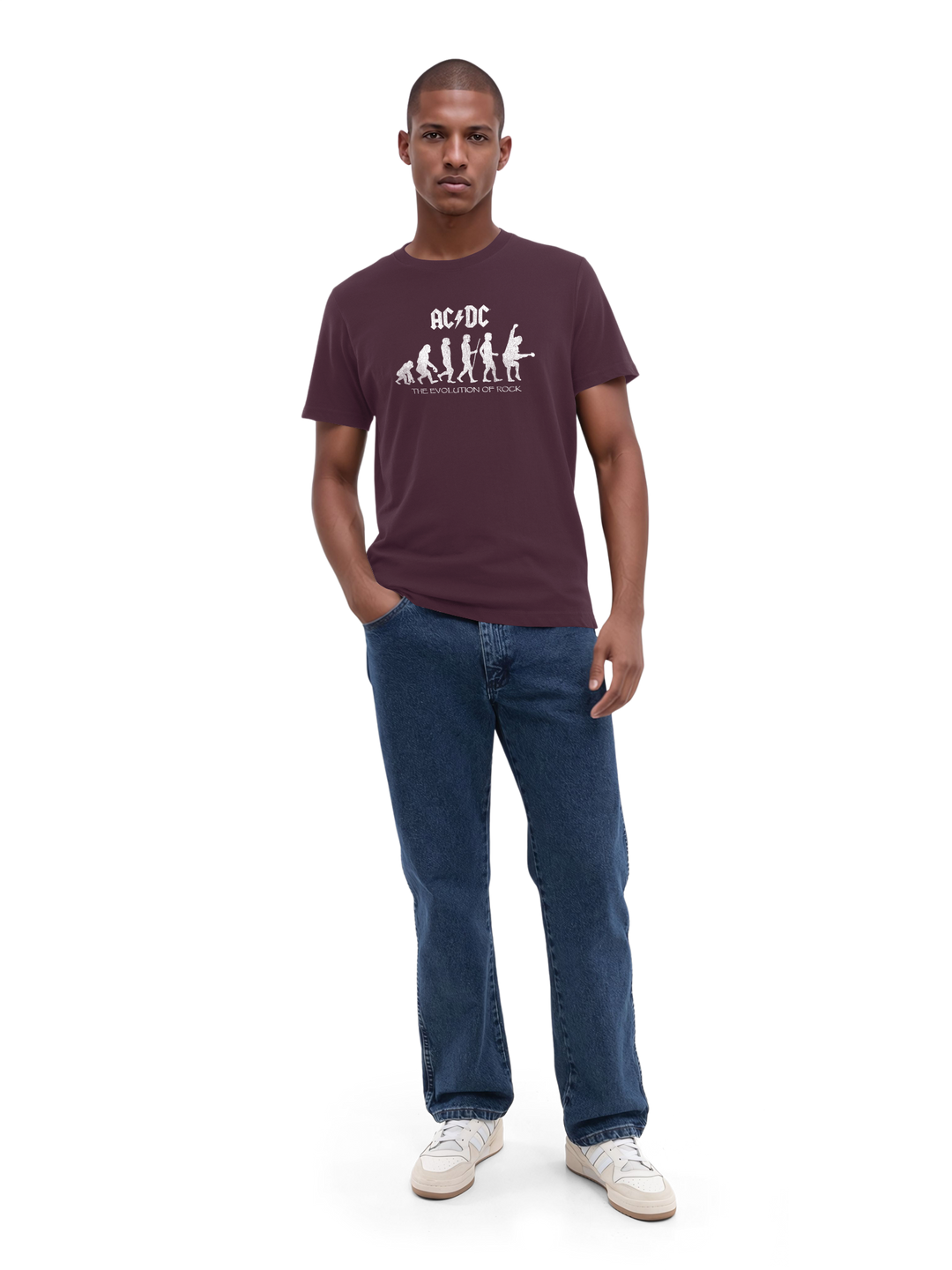 AC/DC Evolution Of Rock Organic T-Shirt