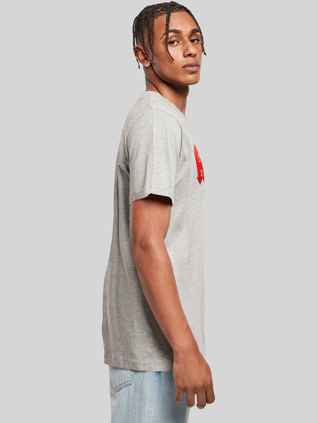 ACDC Dark Red Logo with T-Shirt Round Neck