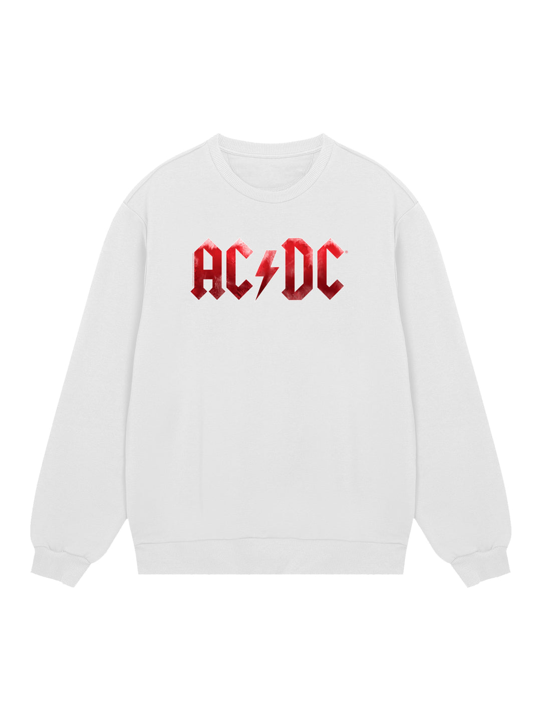 ACDC Red Ice Logo with True Blanks | Mens Regular Sweater