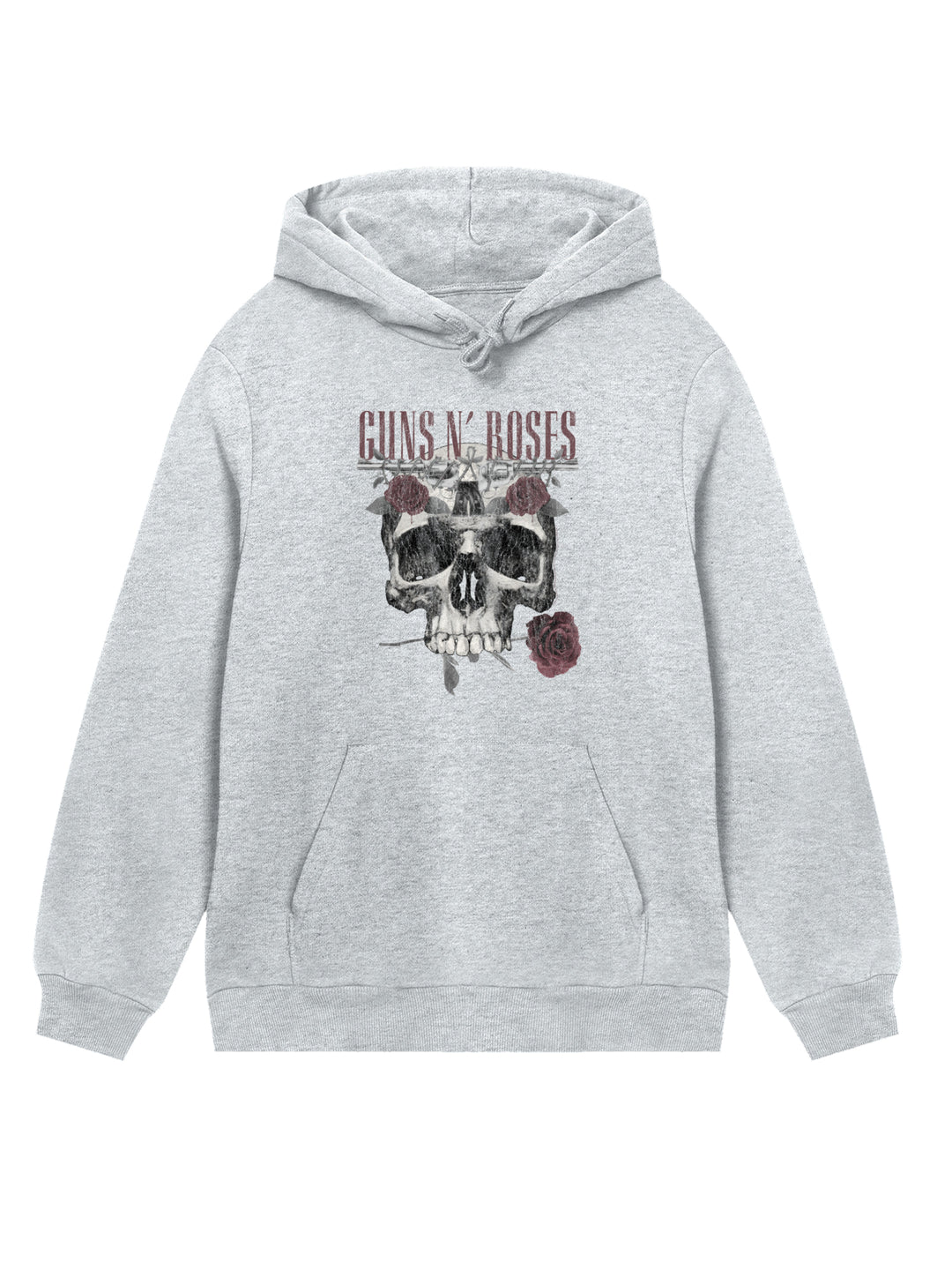 Guns N' Roses Roses Skull with True Blanks | Mens Regular Hoodie