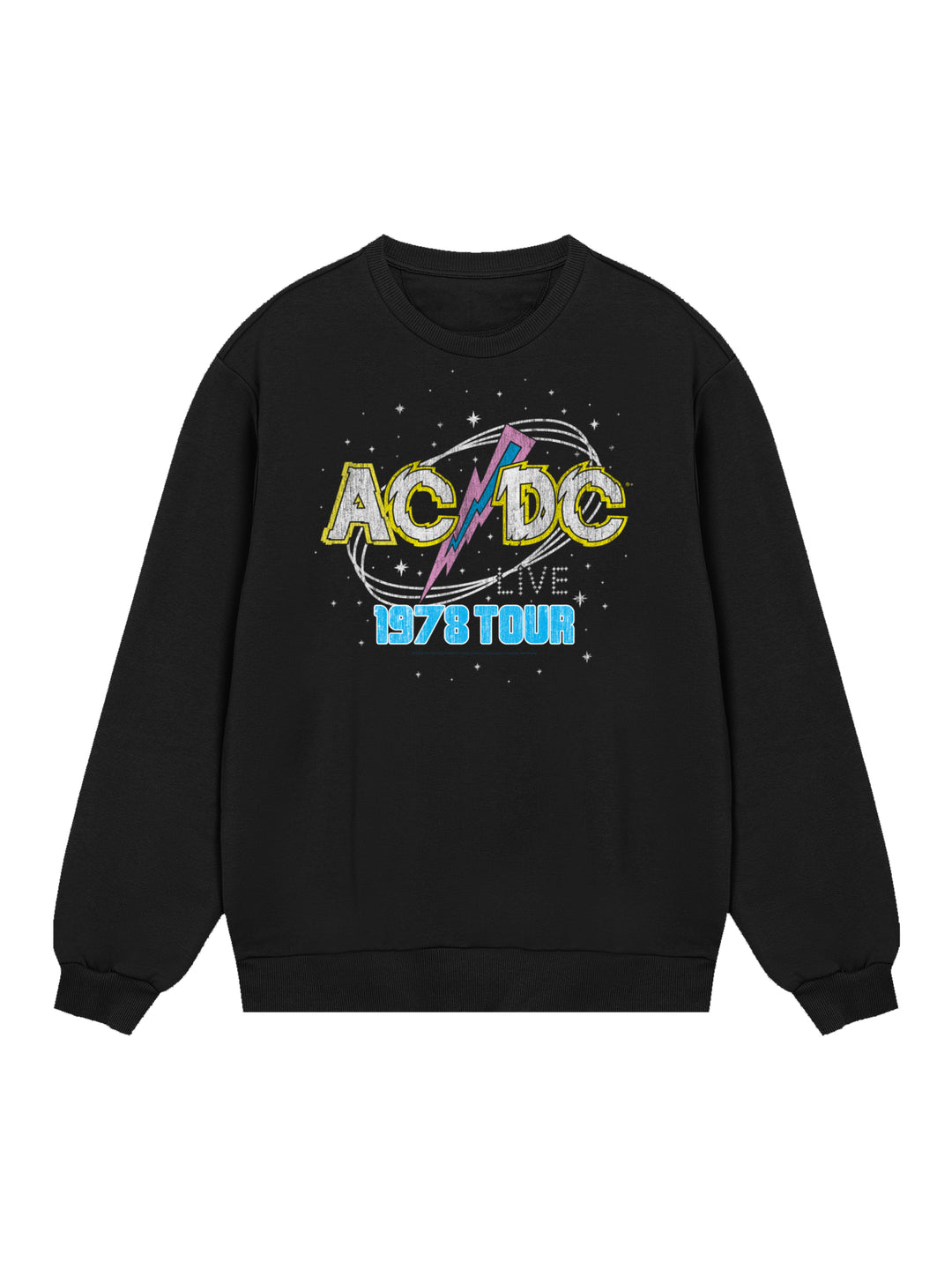 ACDC 1981 Live Tour with True Blanks | Mens Regular Sweater