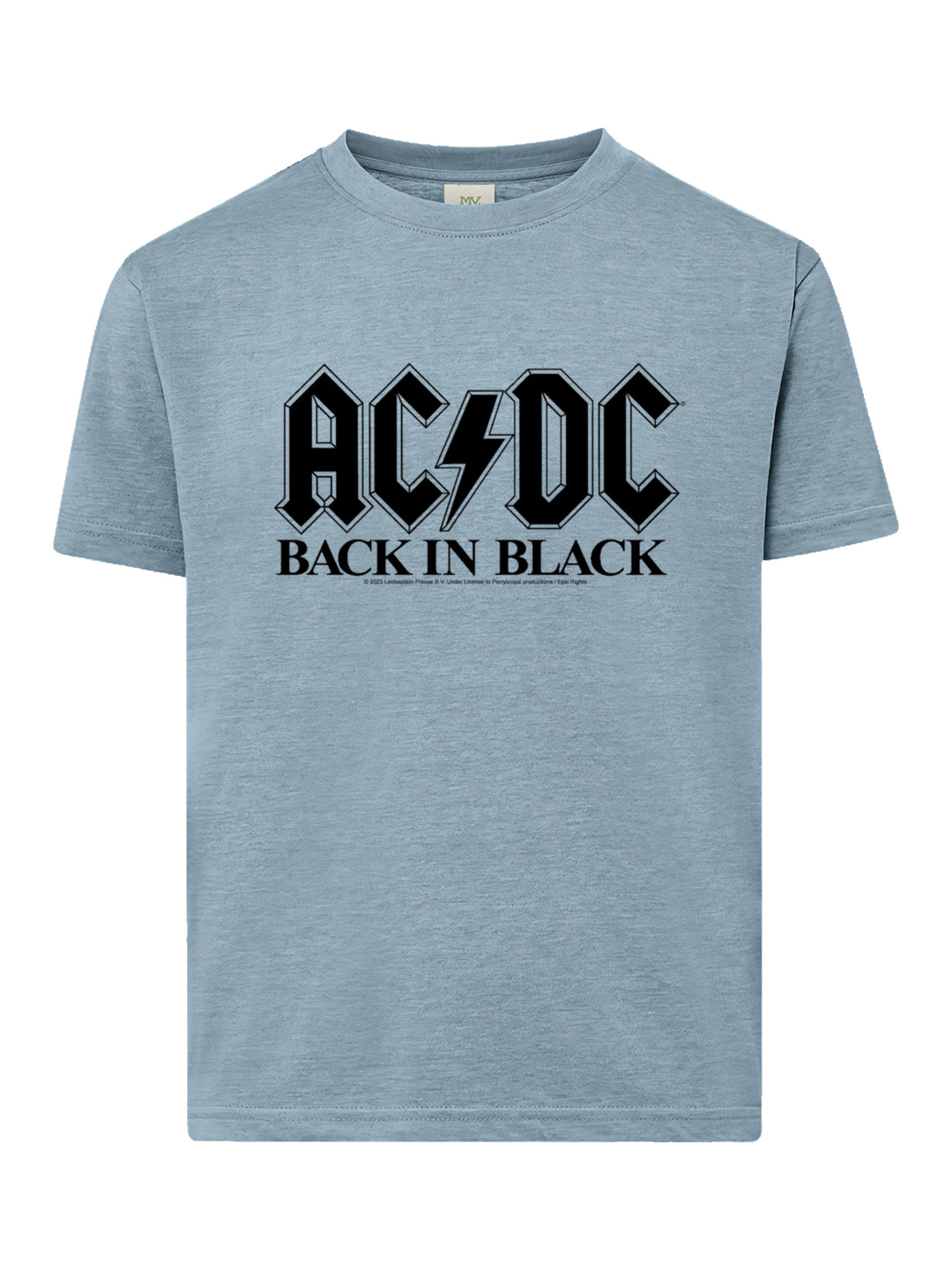 ACDC Back In Black Logo with Youth Buddy Tee