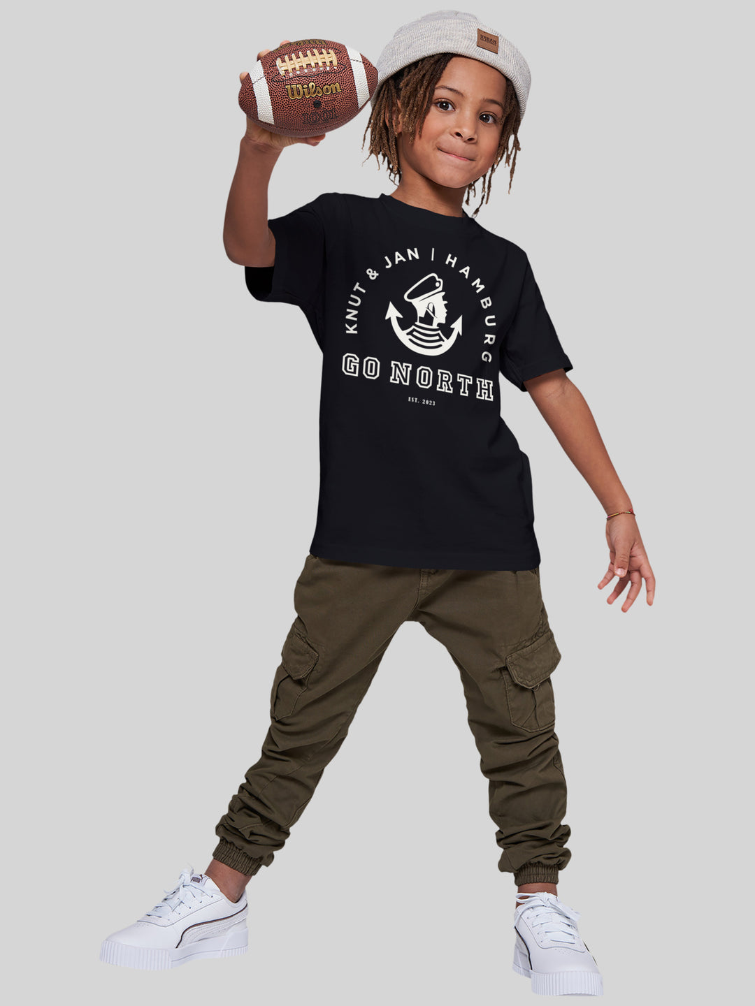 FINN | Kids T-Shirt Go North Logo