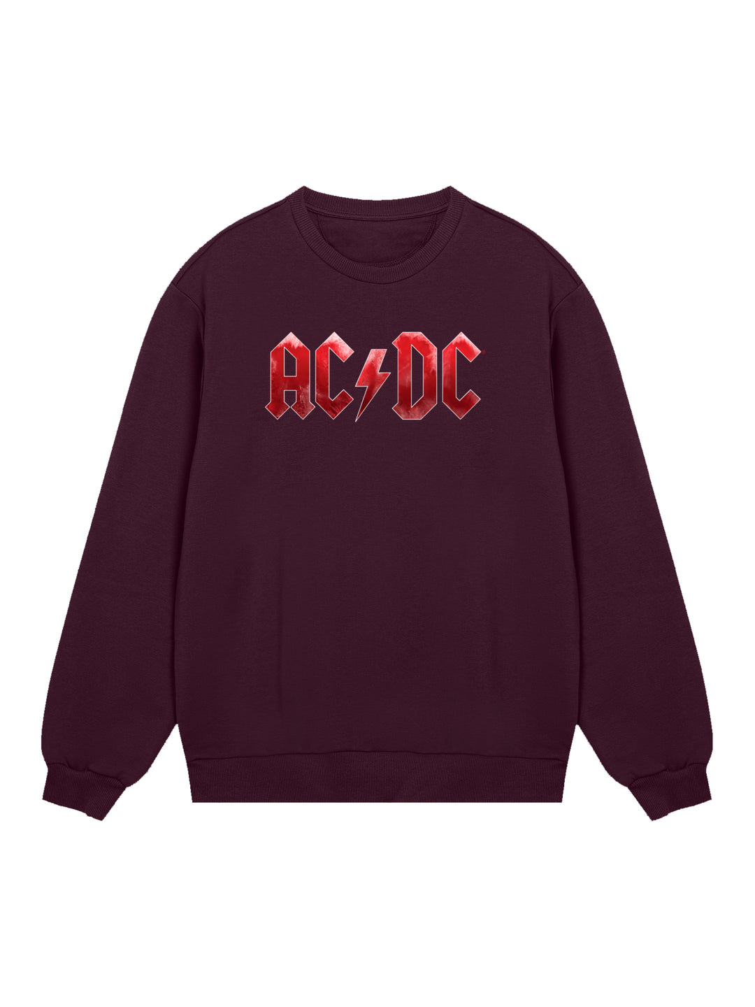 ACDC Red Ice Logo with True Blanks | Mens Regular Sweater