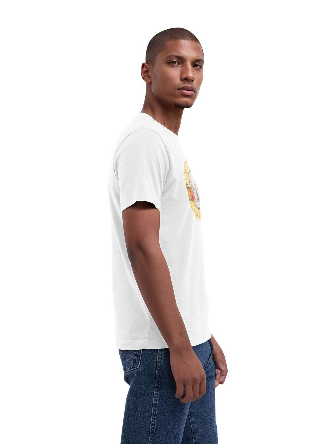 Guns n' Roses Vintage Bullet Logo Mens Regular Tee