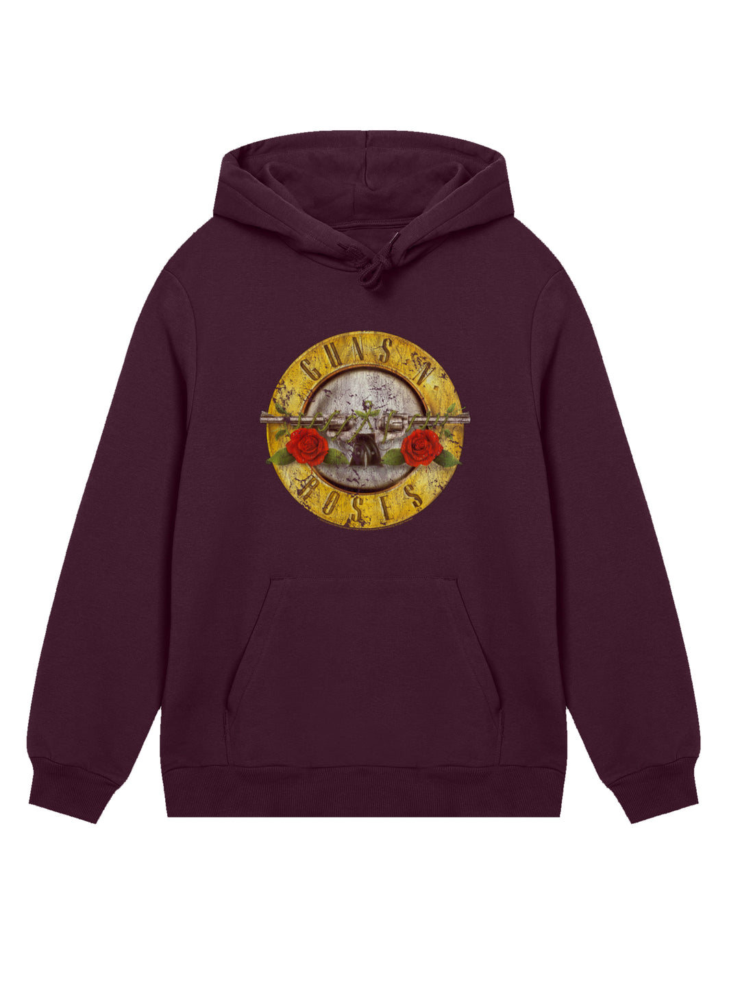 Guns 'n' Roses Vintage Bullet Logo Mens Regular Hoodie