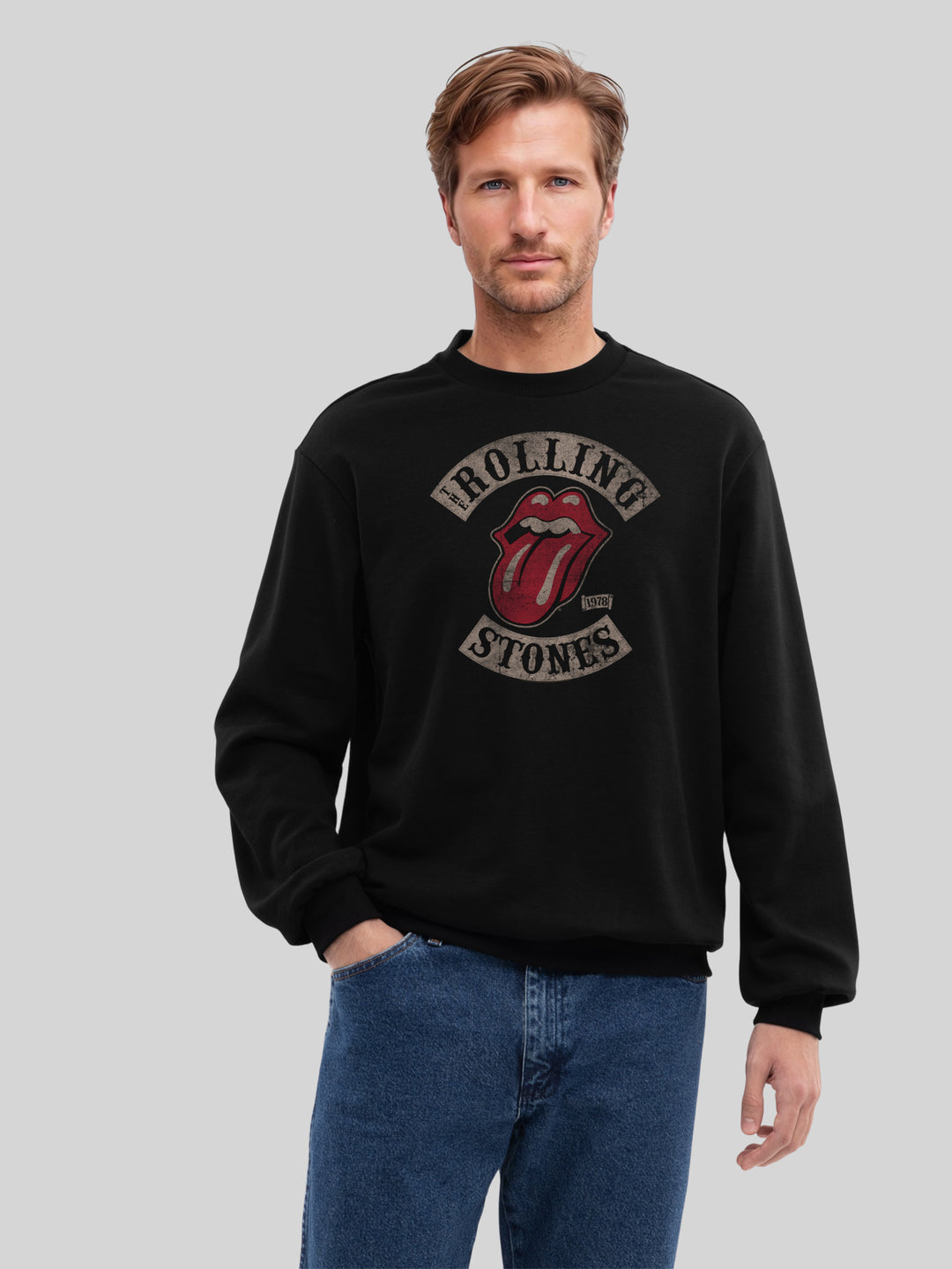 The Rolling Stones Tour 78 with True Blanks | Mens Regular Sweater