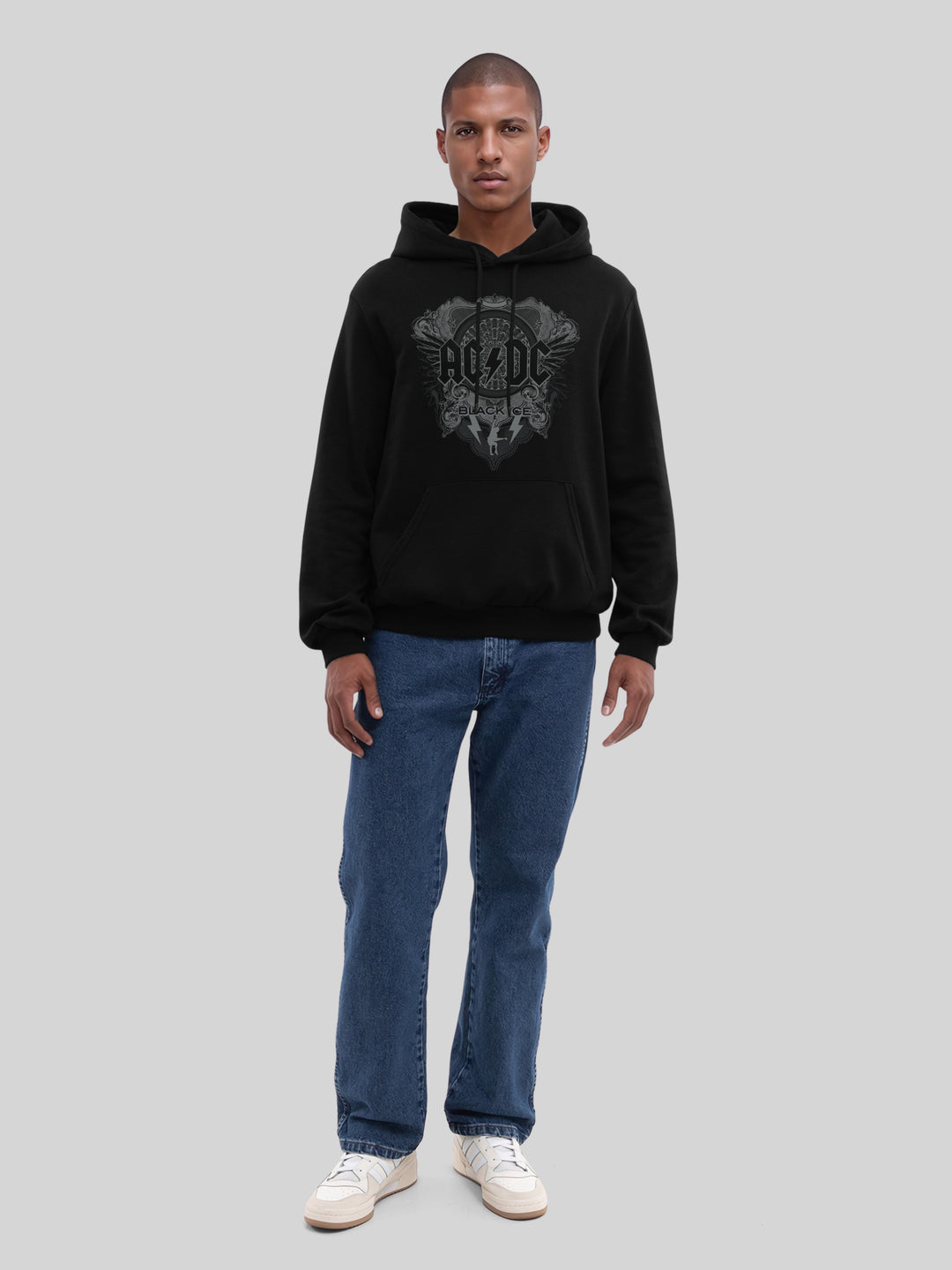 ACDC Black Ice with True Blanks | Mens Regular Hoodie