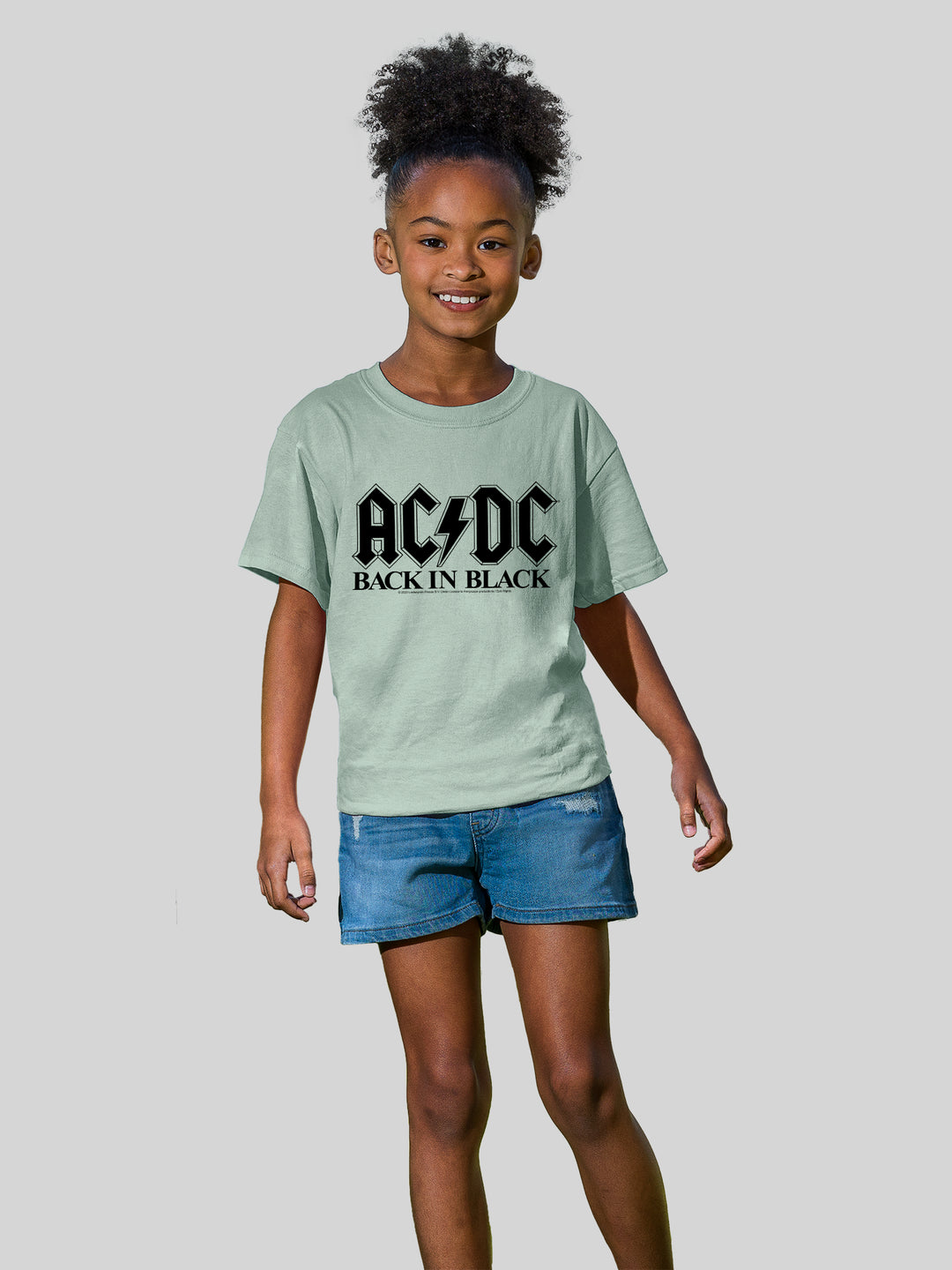 AC/DC Back In Black Logo with Youth Buddy Tee