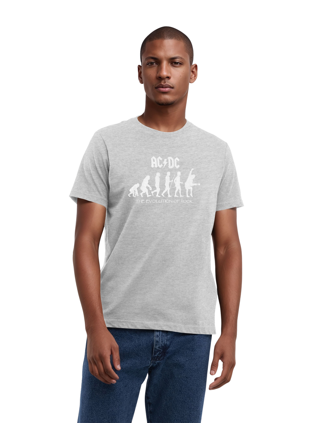 AC/DC Evolution Of Rock Organic T-Shirt