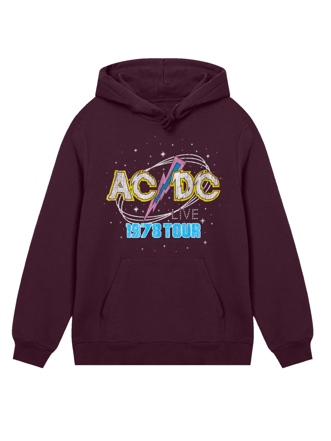 ACDC 1981 Live Tour with True Blanks | Mens Regular Hoodie