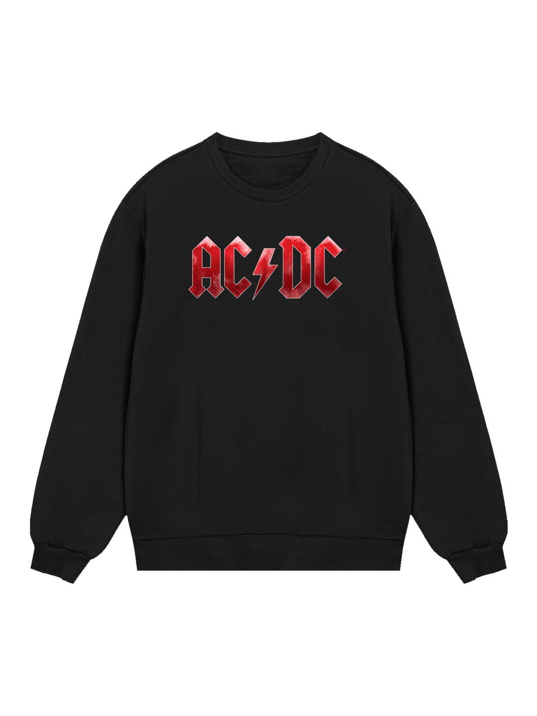 ACDC Red Ice Logo with True Blanks | Mens Regular Sweater