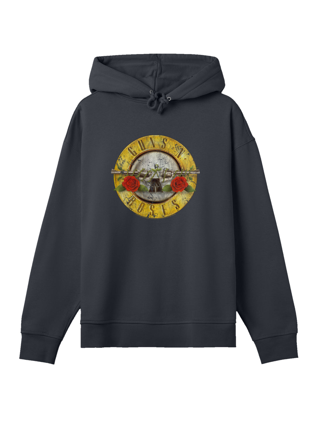 Guns n' Roses Vintage Bullet Logo Womens Oversized Hoodie