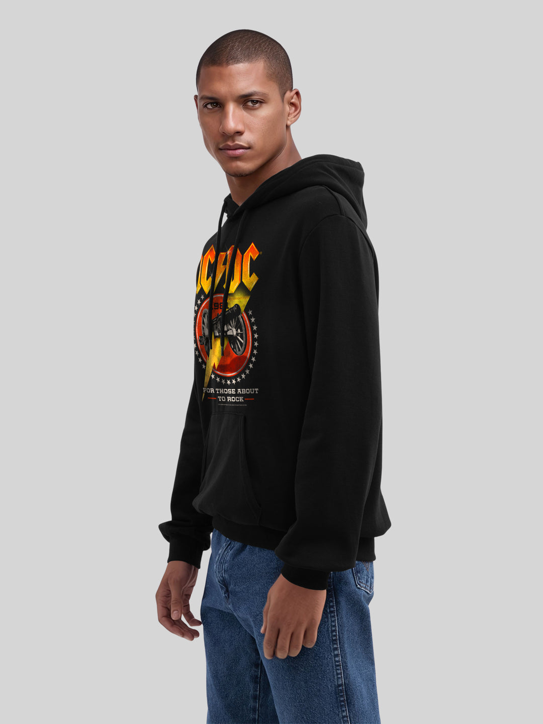 AC/DC For Those About To Rock 1981 Men's Organic Hoodie