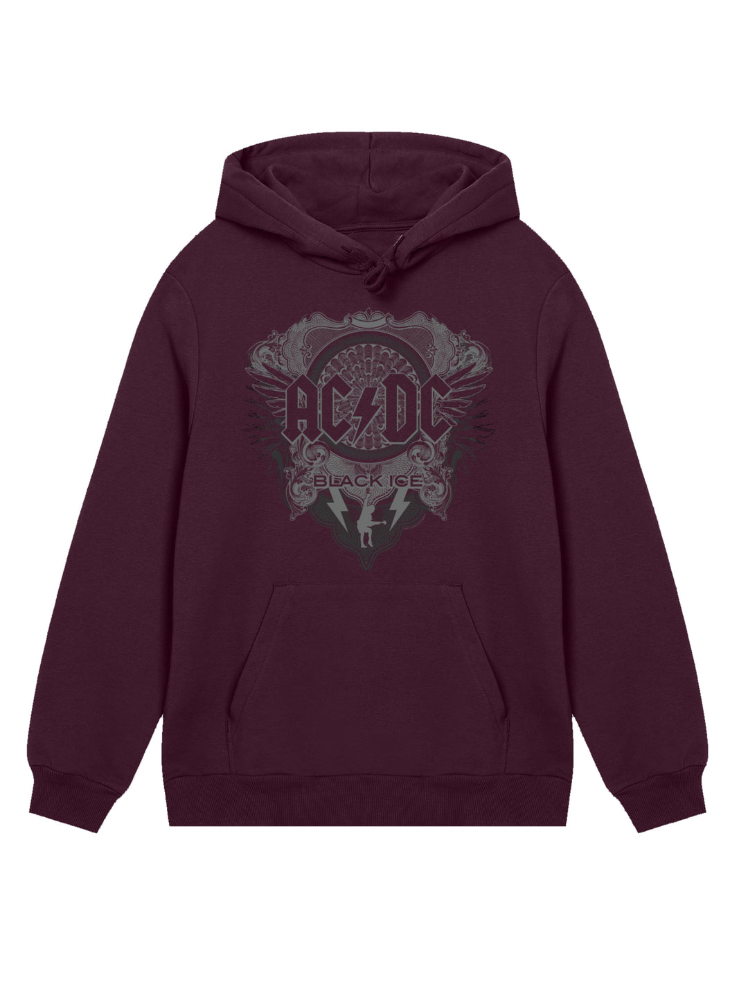 ACDC Black Ice with True Blanks | Mens Regular Hoodie