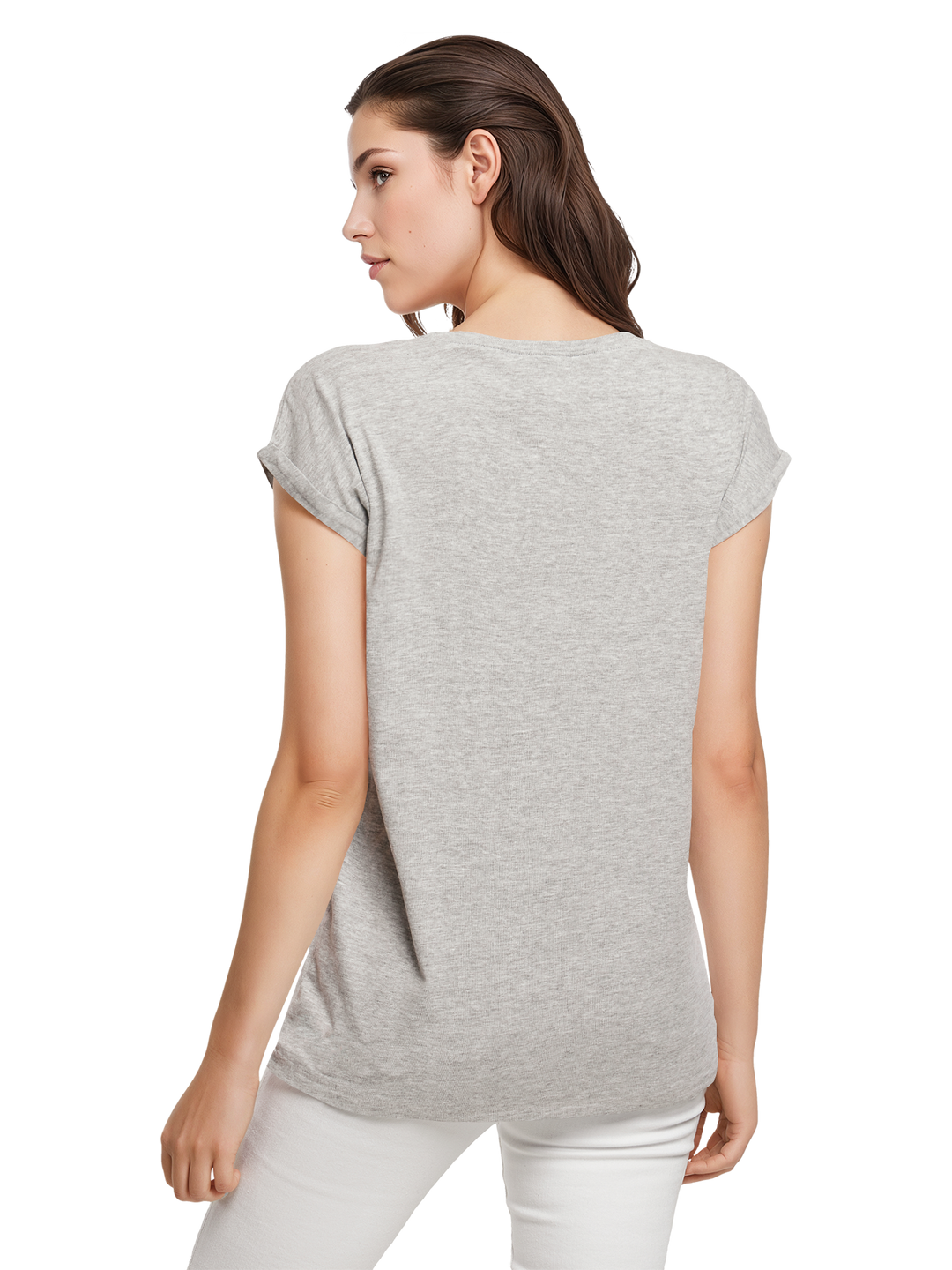 ACDC Blue Ice Logo Ladies Extended Shoulder Tee