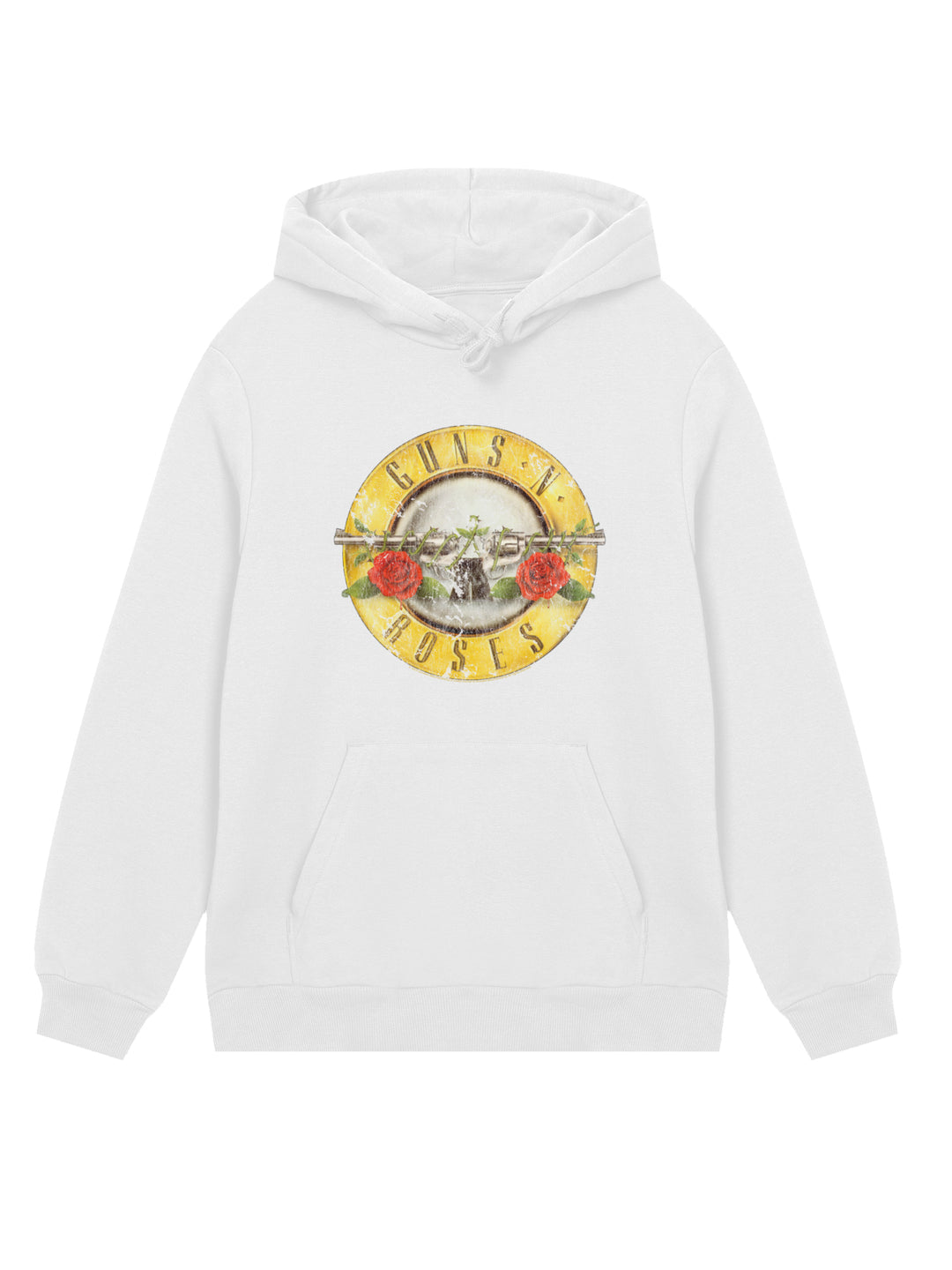 Guns 'n' Roses Vintage Bullet Logo Mens Regular Hoodie