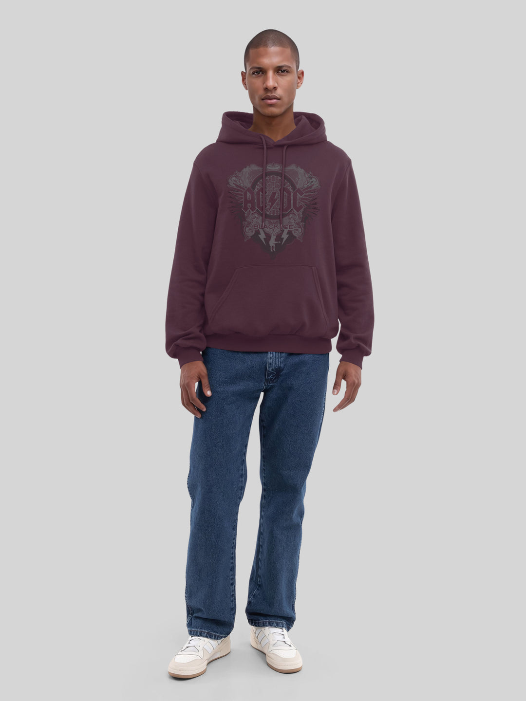 ACDC Black Ice with True Blanks | Mens Regular Hoodie