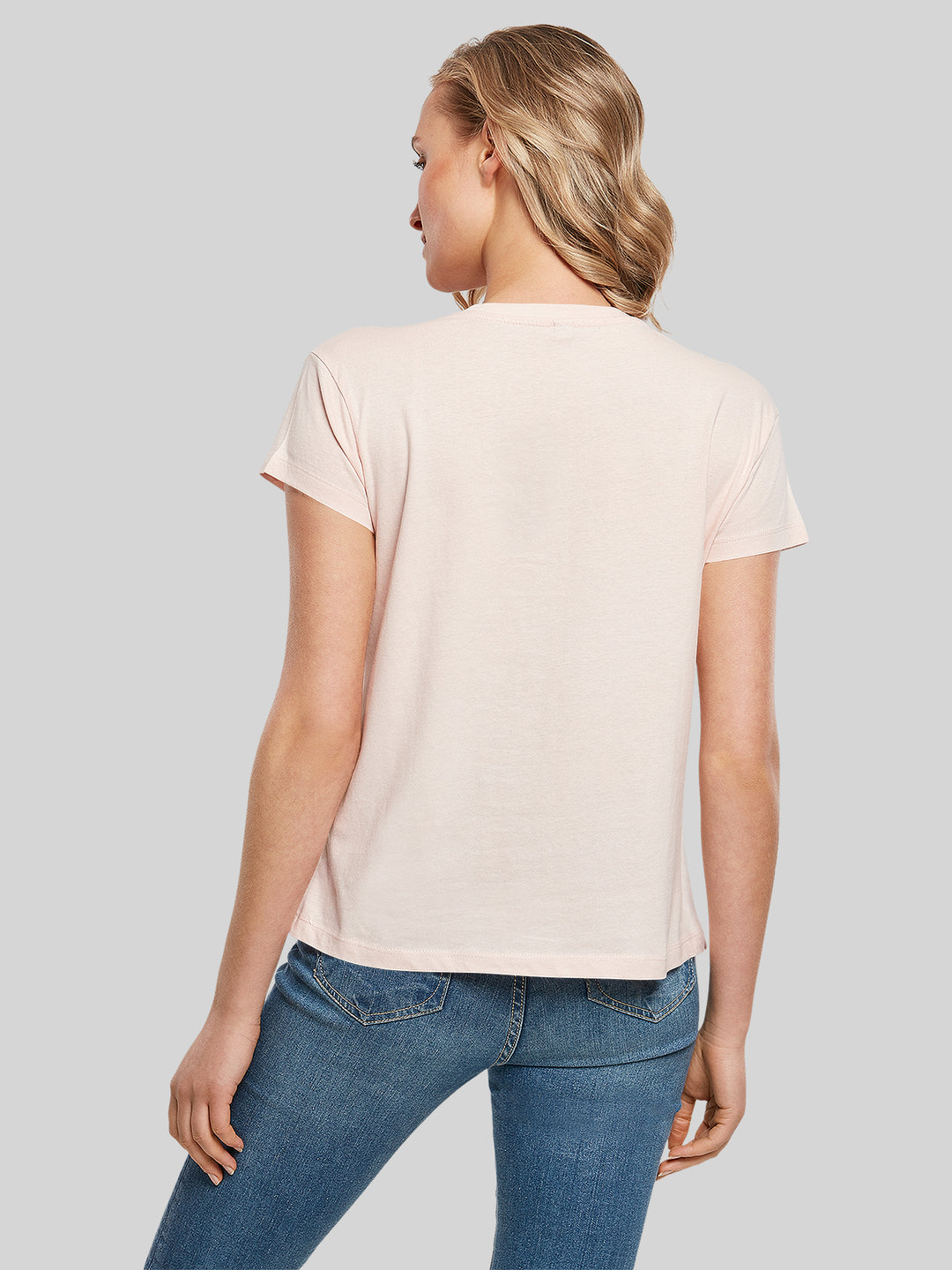 Pink Floyd Retro Logo Navy Ladies Box T-Shirt