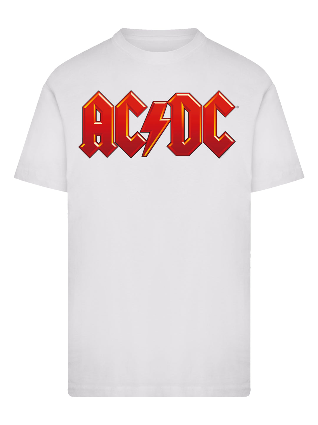 ACDC Dark Red Logo with T-Shirt Round Neck