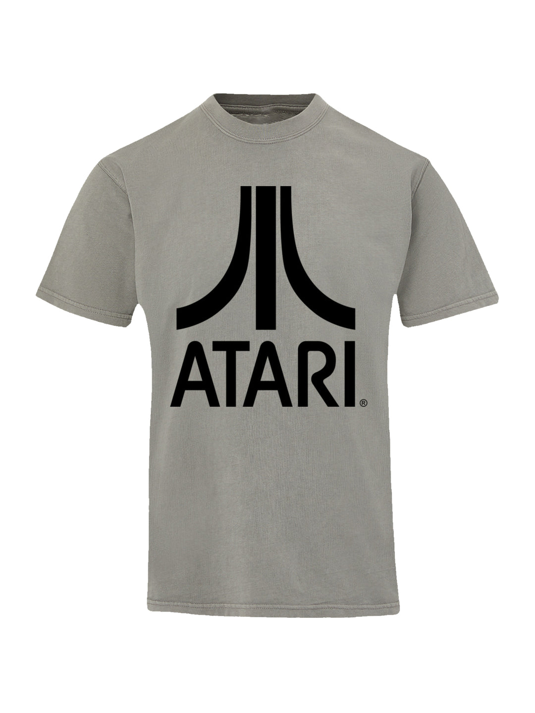 Atari Games Logo Black Retro Gaming with Coastal Color Tee