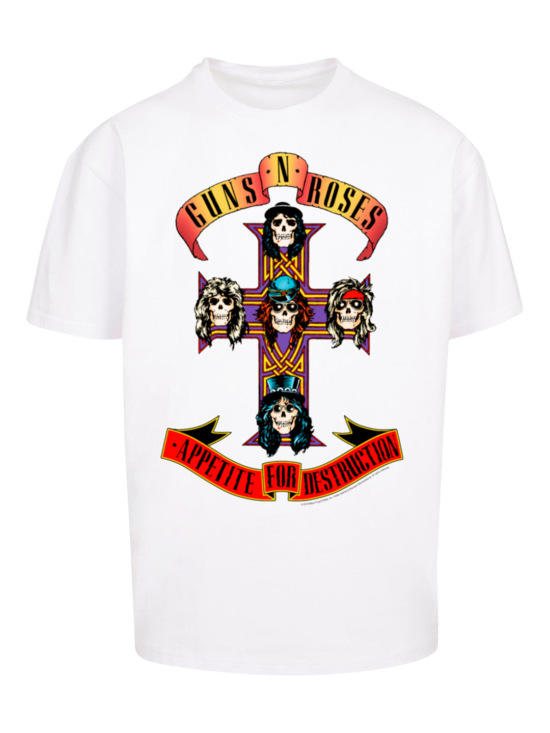 Guns 'n' Roses Appetite For Destruction with Heavy Oversize Tee
