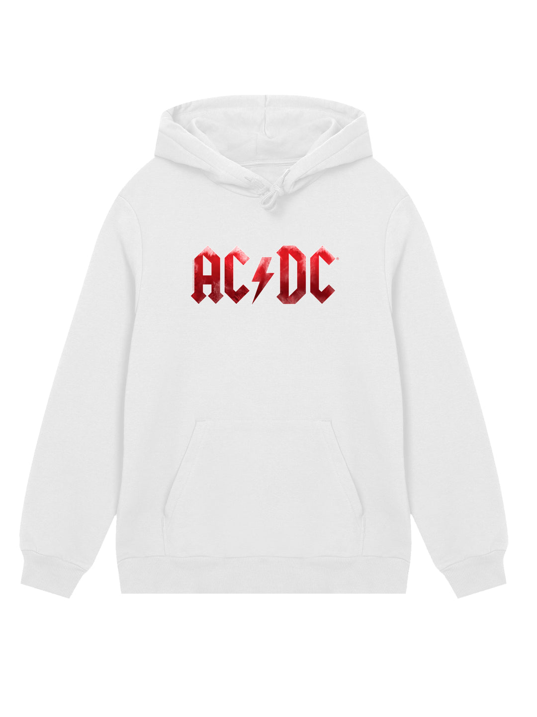ACDC Red Ice Logo with True Blanks | Mens Regular Hoodie