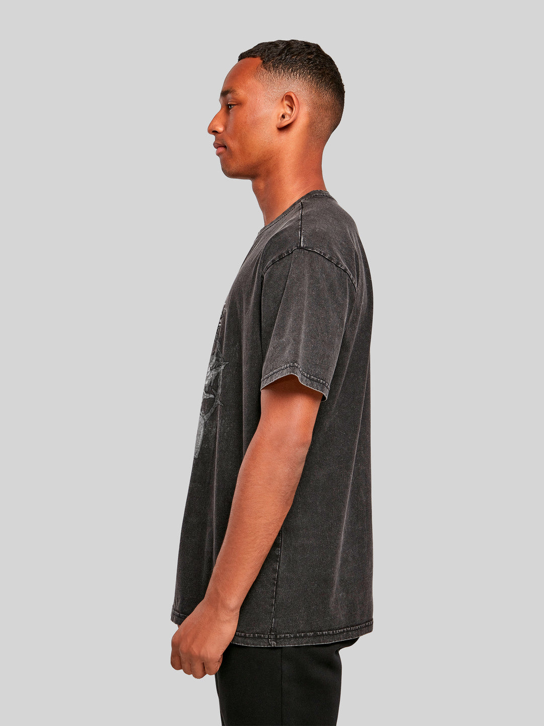 Guns 'N' Roses Faded Skull | Heavy Oversized T-Shirt